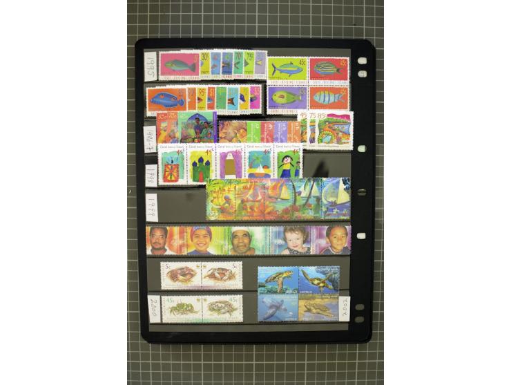 COCOS & CHRISTMAS ISLANDS: 1958/2006, unmounted mint collection, good condition