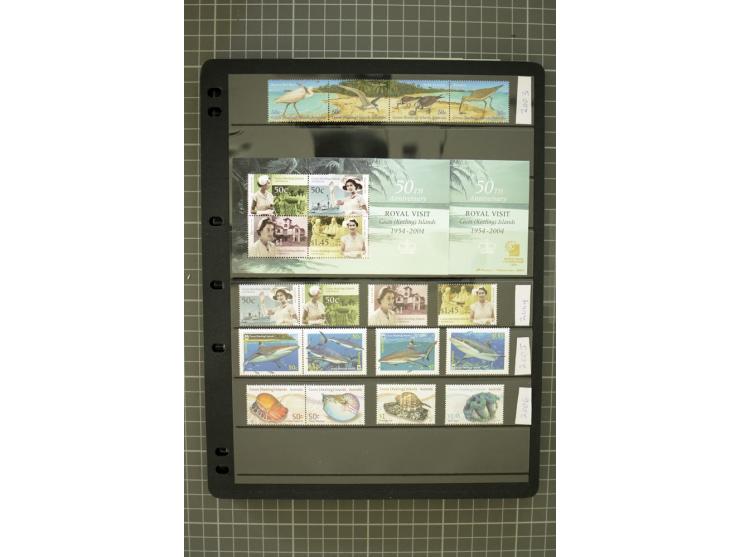 COCOS & CHRISTMAS ISLANDS: 1958/2006, unmounted mint collection, good condition