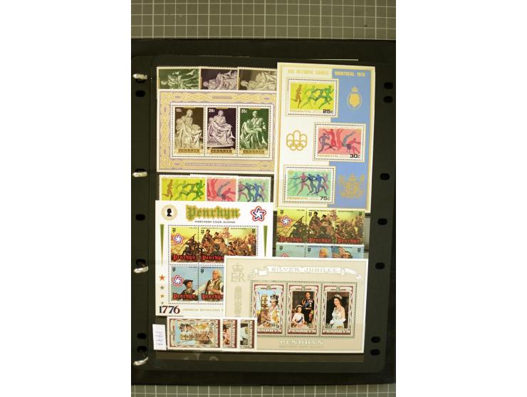 1935/2005, Cook Islands, Aitutaki, Niue & Penrhyn, mounted and unmounted mint collection with better stamps like SG #118-21 a