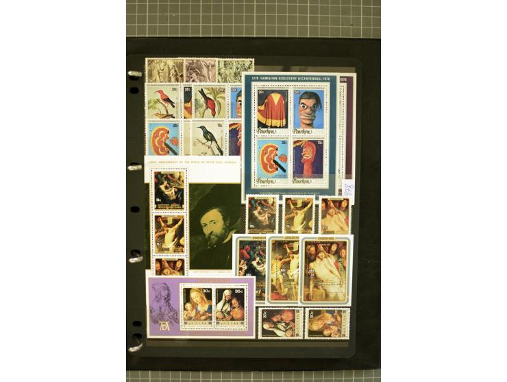 1935/2005, Cook Islands, Aitutaki, Niue & Penrhyn, mounted and unmounted mint collection with better stamps like SG #118-21 a