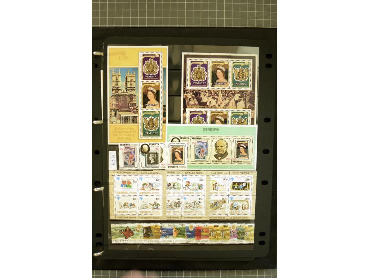 1935/2005, Cook Islands, Aitutaki, Niue & Penrhyn, mounted and unmounted mint collection with better stamps like SG #118-21 a