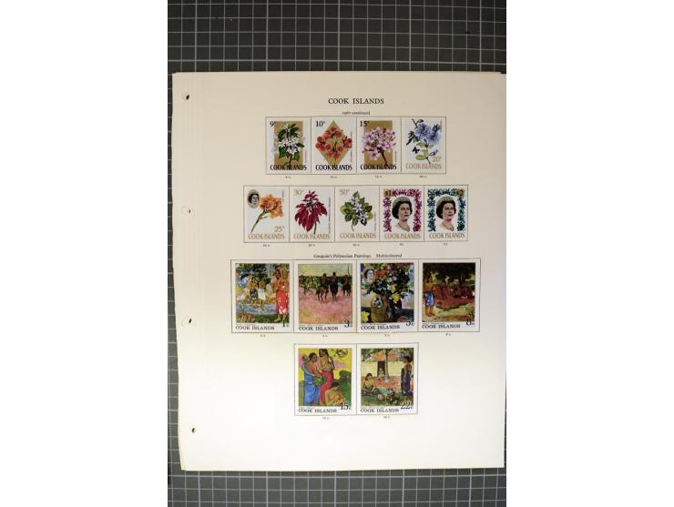 1935/2005, Cook Islands, Aitutaki, Niue & Penrhyn, mounted and unmounted mint collection with better stamps like SG #118-21 a