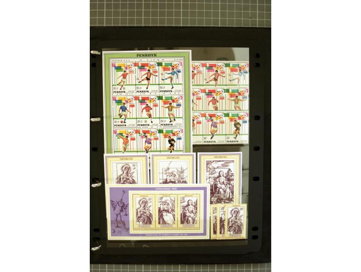 1935/2005, Cook Islands, Aitutaki, Niue & Penrhyn, mounted and unmounted mint collection with better stamps like SG #118-21 a