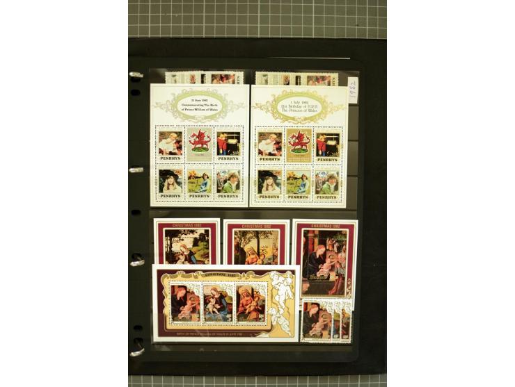 1935/2005, Cook Islands, Aitutaki, Niue & Penrhyn, mounted and unmounted mint collection with better stamps like SG #118-21 a