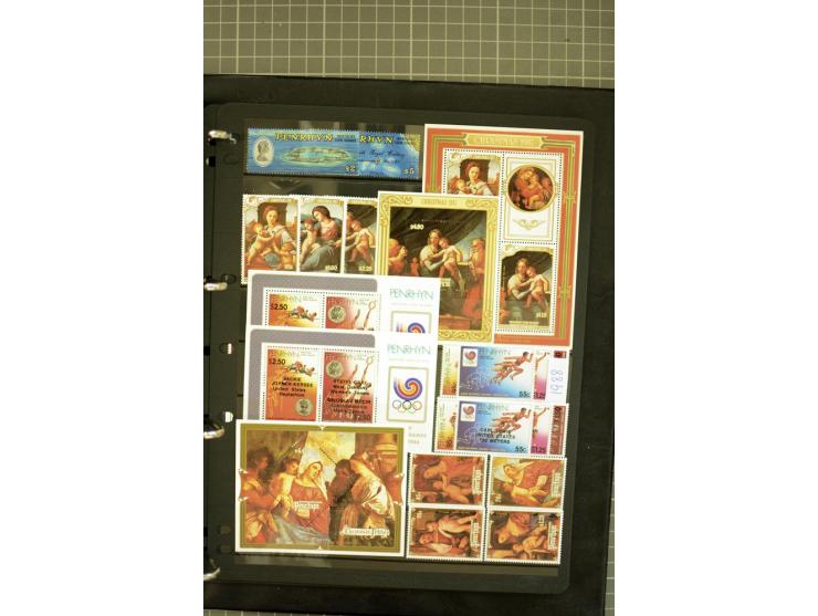 1935/2005, Cook Islands, Aitutaki, Niue & Penrhyn, mounted and unmounted mint collection with better stamps like SG #118-21 a