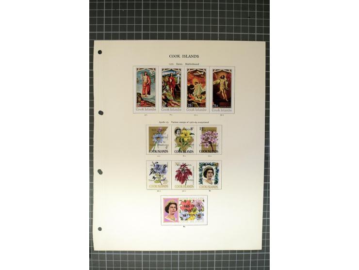 1935/2005, Cook Islands, Aitutaki, Niue & Penrhyn, mounted and unmounted mint collection with better stamps like SG #118-21 a