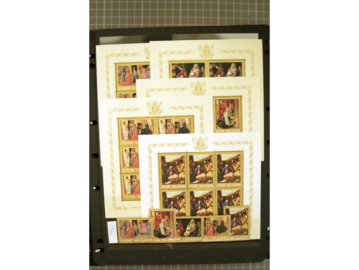 1935/2005, Cook Islands, Aitutaki, Niue & Penrhyn, mounted and unmounted mint collection with better stamps like SG #118-21 a