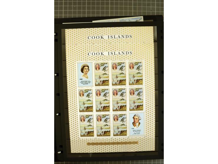 1935/2005, Cook Islands, Aitutaki, Niue & Penrhyn, mounted and unmounted mint collection with better stamps like SG #118-21 a