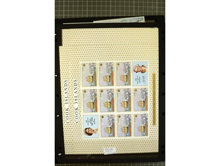 1935/2005, Cook Islands, Aitutaki, Niue & Penrhyn, mounted and unmounted mint collection with better stamps like SG #118-21 a