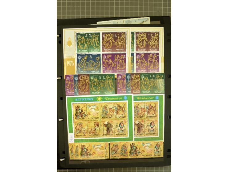 1935/2005, Cook Islands, Aitutaki, Niue & Penrhyn, mounted and unmounted mint collection with better stamps like SG #118-21 a