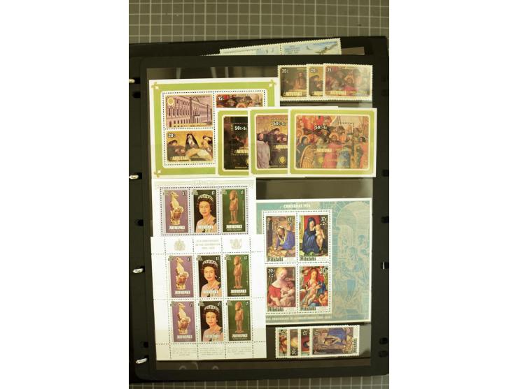 1935/2005, Cook Islands, Aitutaki, Niue & Penrhyn, mounted and unmounted mint collection with better stamps like SG #118-21 a