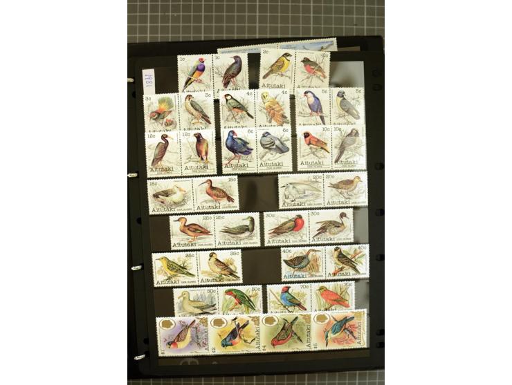 1935/2005, Cook Islands, Aitutaki, Niue & Penrhyn, mounted and unmounted mint collection with better stamps like SG #118-21 a