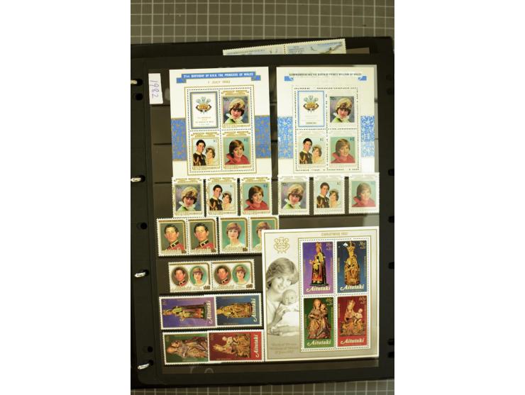 1935/2005, Cook Islands, Aitutaki, Niue & Penrhyn, mounted and unmounted mint collection with better stamps like SG #118-21 a