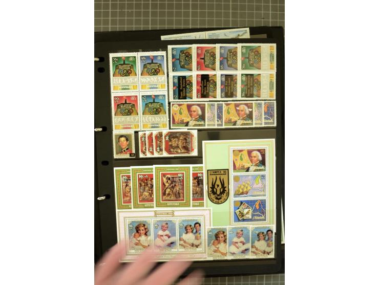 1935/2005, Cook Islands, Aitutaki, Niue & Penrhyn, mounted and unmounted mint collection with better stamps like SG #118-21 a