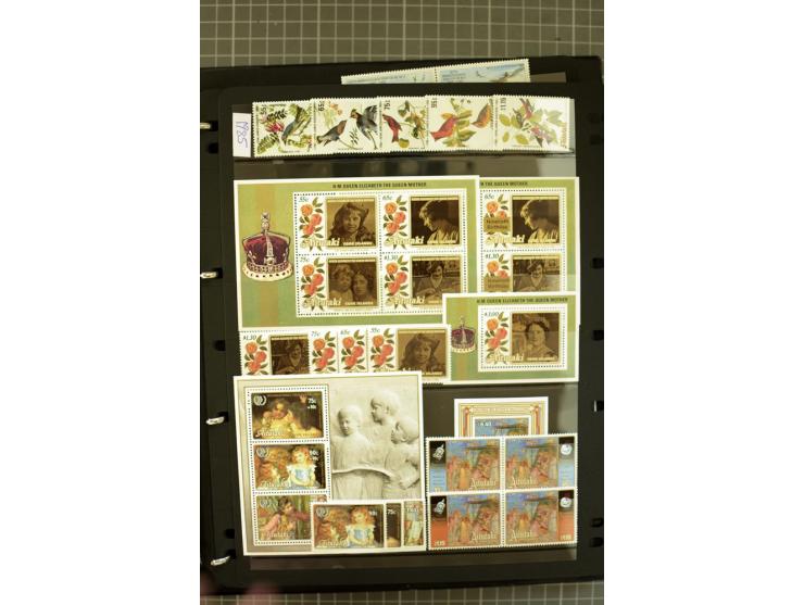 1935/2005, Cook Islands, Aitutaki, Niue & Penrhyn, mounted and unmounted mint collection with better stamps like SG #118-21 a