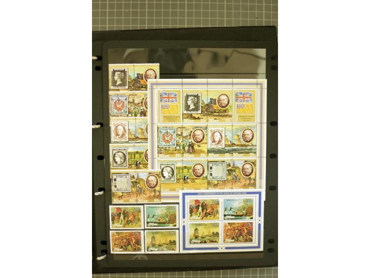 1935/2005, Cook Islands, Aitutaki, Niue & Penrhyn, mounted and unmounted mint collection with better stamps like SG #118-21 a