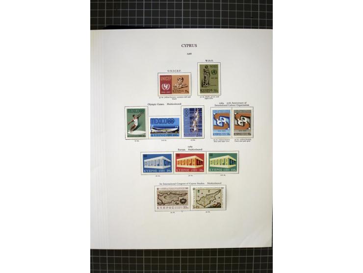 1937/2007, mounted and unmounted mint collection with better stamps including SG 151-163, also some better varieties like SG 