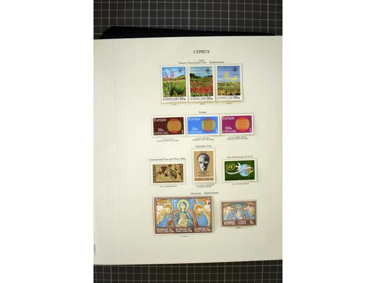 1937/2007, mounted and unmounted mint collection with better stamps including SG 151-163, also some better varieties like SG 