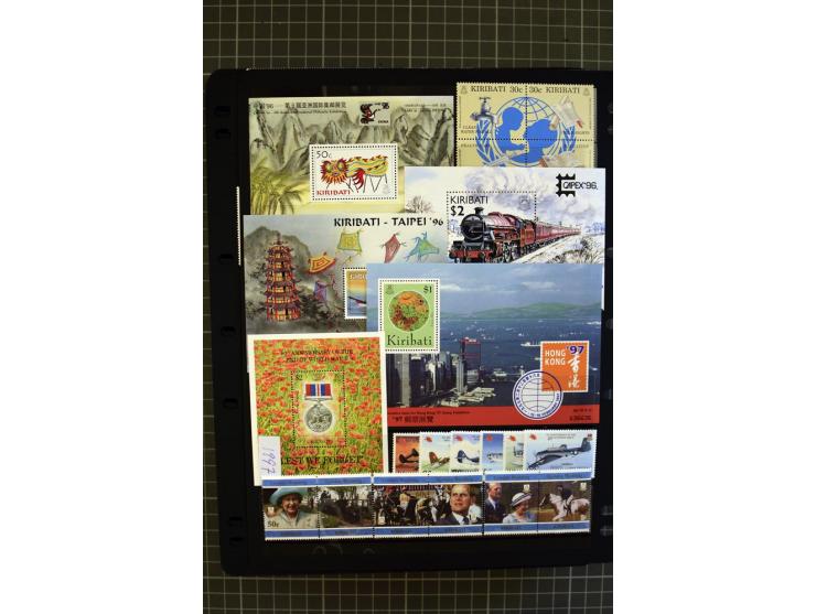 SOUTH PACIFIC: 1937/2005, Fiji, Gilbert Ellice/Kiribati, Nauru and Tuvalu, mainly unmounted mint collection with better stamp