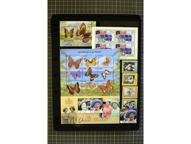 SOUTH PACIFIC: 1937/2005, Fiji, Gilbert Ellice/Kiribati, Nauru and Tuvalu, mainly unmounted mint collection with better stamp