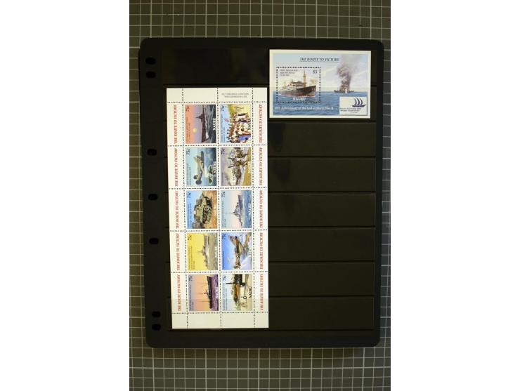 SOUTH PACIFIC: 1937/2005, Fiji, Gilbert Ellice/Kiribati, Nauru and Tuvalu, mainly unmounted mint collection with better stamp