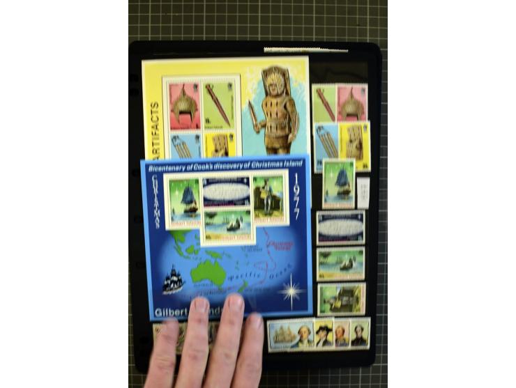 SOUTH PACIFIC: 1937/2005, Fiji, Gilbert Ellice/Kiribati, Nauru and Tuvalu, mainly unmounted mint collection with better stamp