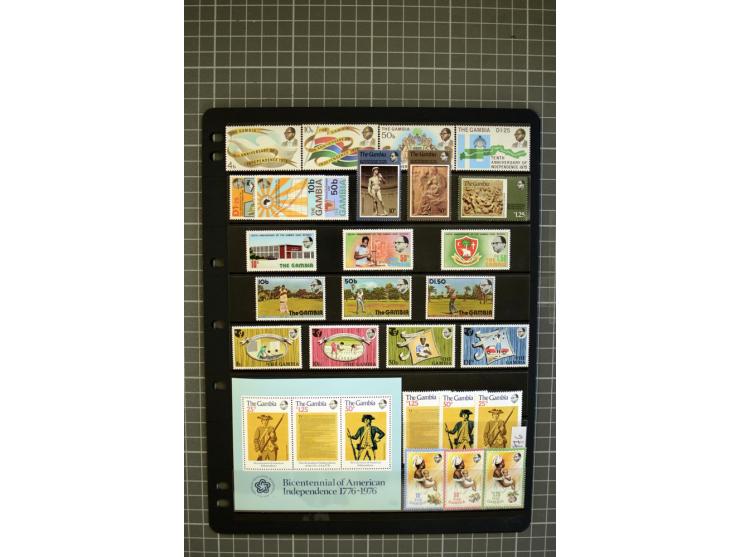 1937/93, mounted and unmounted mint collection with better stamps like SG 150-61 and 171-85, from 1971 on unmounted mint, goo