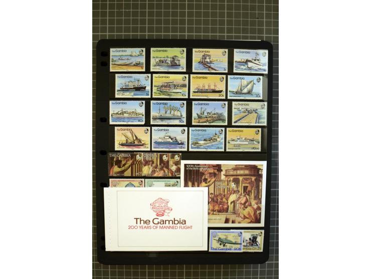 1937/93, mounted and unmounted mint collection with better stamps like SG 150-61 and 171-85, from 1971 on unmounted mint, goo