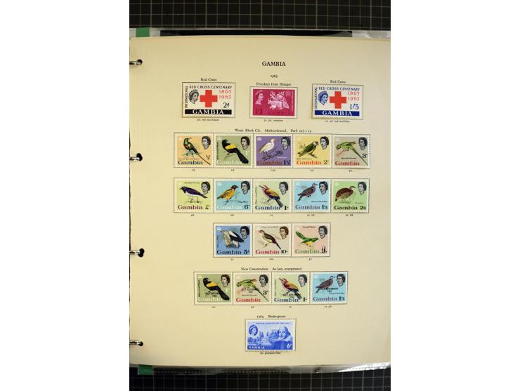 1937/93, mounted and unmounted mint collection with better stamps like SG 150-61 and 171-85, from 1971 on unmounted mint, goo