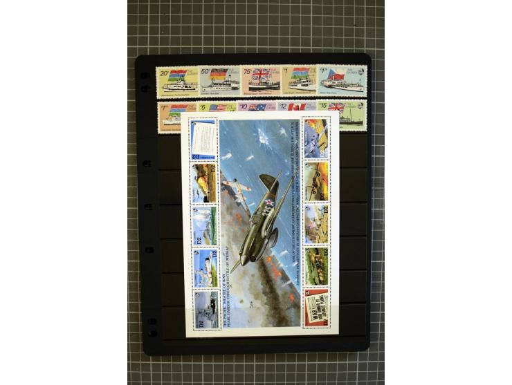 1937/93, mounted and unmounted mint collection with better stamps like SG 150-61 and 171-85, from 1971 on unmounted mint, goo