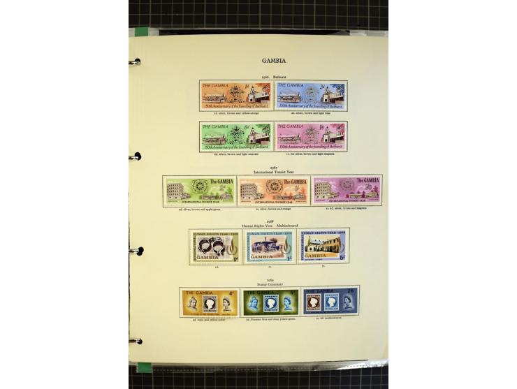 1937/93, mounted and unmounted mint collection with better stamps like SG 150-61 and 171-85, from 1971 on unmounted mint, goo