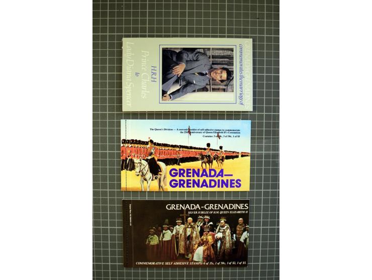 1876/1980, mounted and unmounted mint collection with better stamps like SG #153-163d, also some booklets, from 1971 on unmou