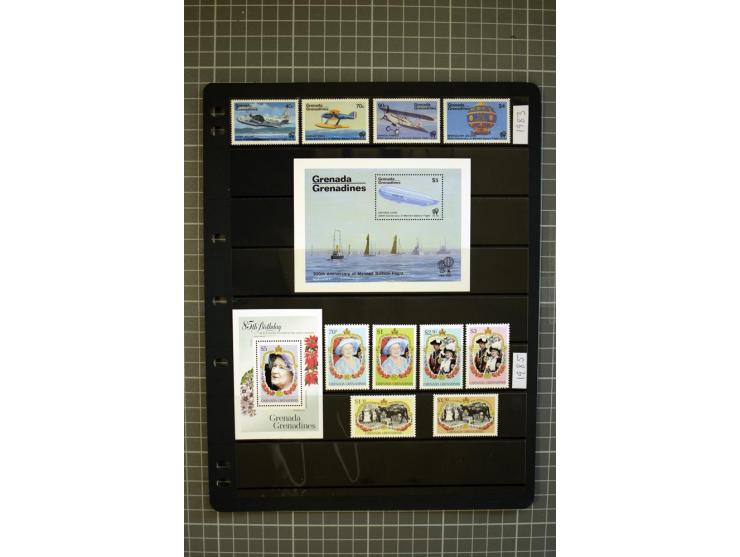1876/1980, mounted and unmounted mint collection with better stamps like SG #153-163d, also some booklets, from 1971 on unmou