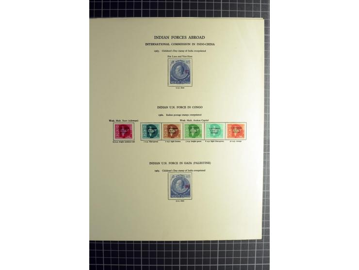 1885/2006, used and mint collection with better stamps like SG 305-08, 309-24, from 1972 on unmounted mint, in addition some 