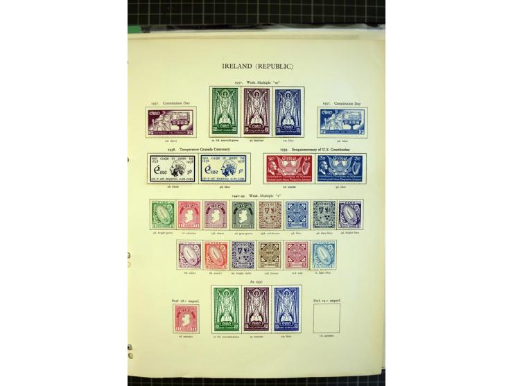 1937/2008, mounted and unmounted mint collection with better stamps like SG 102-104, from 1971 on unmounted mint, with many b