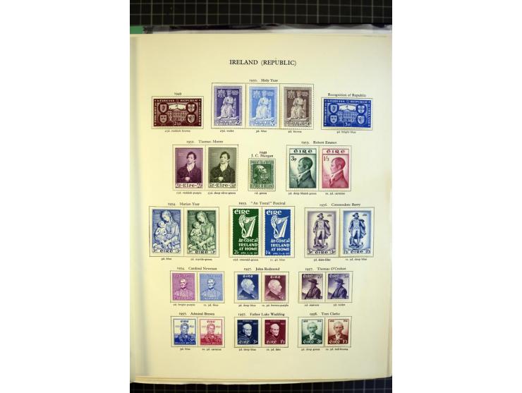 1937/2008, mounted and unmounted mint collection with better stamps like SG 102-104, from 1971 on unmounted mint, with many b