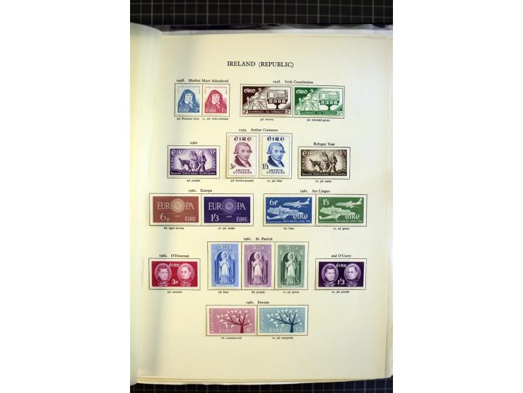1937/2008, mounted and unmounted mint collection with better stamps like SG 102-104, from 1971 on unmounted mint, with many b