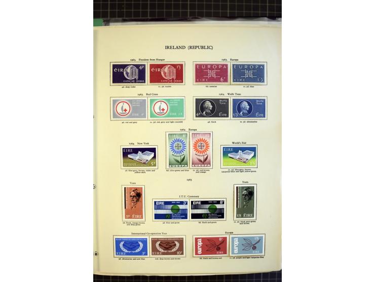 1937/2008, mounted and unmounted mint collection with better stamps like SG 102-104, from 1971 on unmounted mint, with many b
