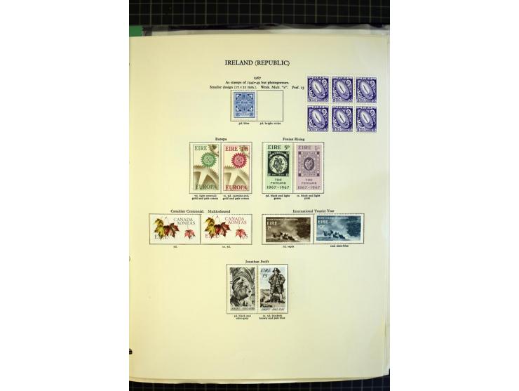 1937/2008, mounted and unmounted mint collection with better stamps like SG 102-104, from 1971 on unmounted mint, with many b
