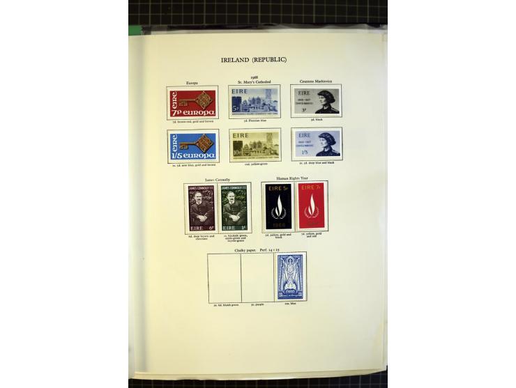 1937/2008, mounted and unmounted mint collection with better stamps like SG 102-104, from 1971 on unmounted mint, with many b