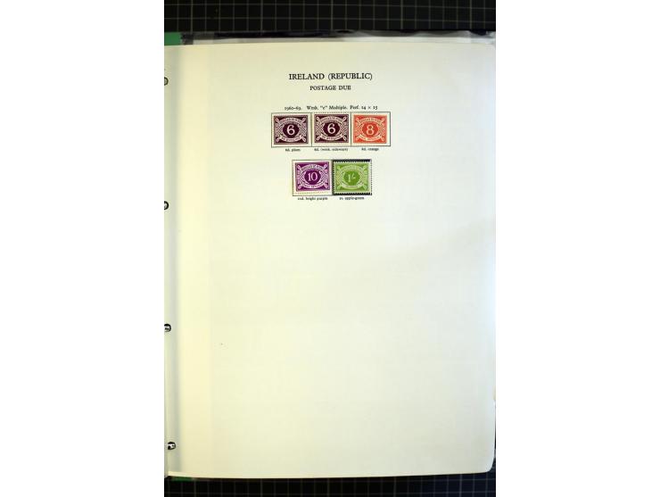 1937/2008, mounted and unmounted mint collection with better stamps like SG 102-104, from 1971 on unmounted mint, with many b