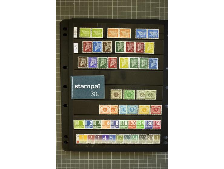 1937/2008, mounted and unmounted mint collection with better stamps like SG 102-104, from 1971 on unmounted mint, with many b