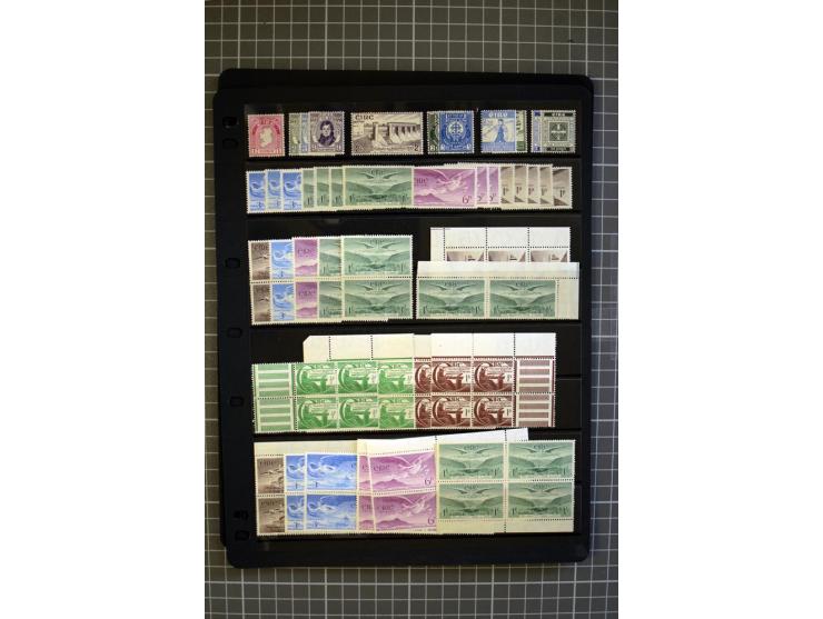 1937/2008, mounted and unmounted mint collection with better stamps like SG 102-104, from 1971 on unmounted mint, with many b