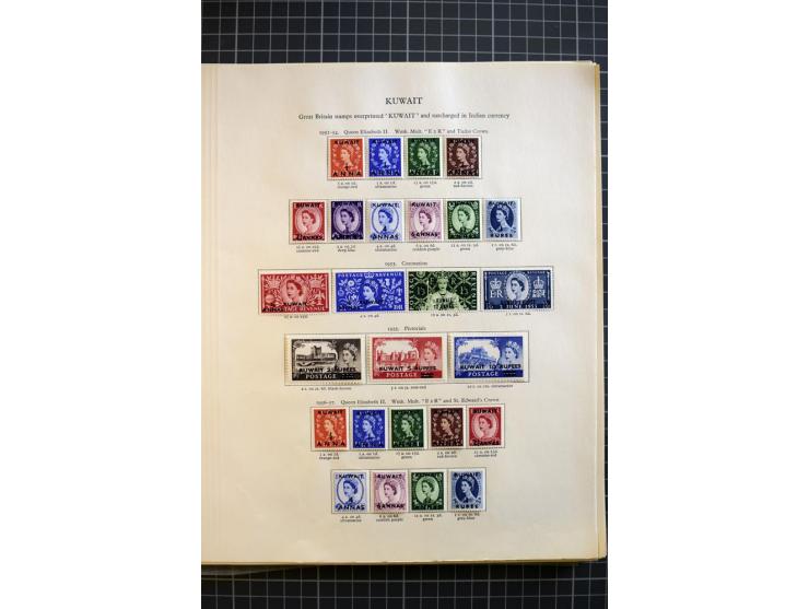 MIDDLE EAST: 1936/80, mainly mounted and unmounted mint collection with many better stamps like Agencies in Eastern Arabia SG