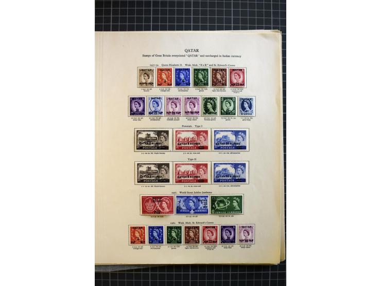 MIDDLE EAST: 1936/80, mainly mounted and unmounted mint collection with many better stamps like Agencies in Eastern Arabia SG