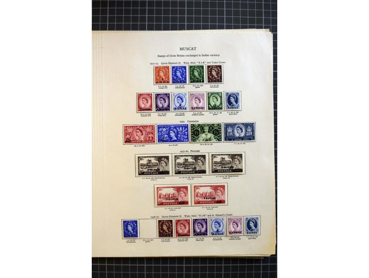 MIDDLE EAST: 1936/80, mainly mounted and unmounted mint collection with many better stamps like Agencies in Eastern Arabia SG