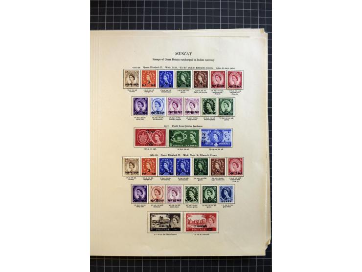 MIDDLE EAST: 1936/80, mainly mounted and unmounted mint collection with many better stamps like Agencies in Eastern Arabia SG