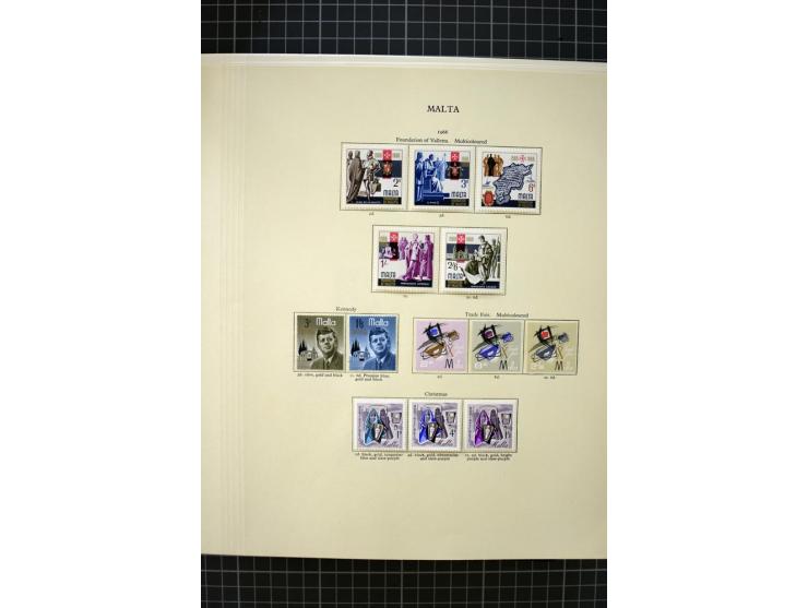 1937/2007, mounted and unmounted mint collection with better stamps including SG 230a, from 1971 on unmounted mint, good cond