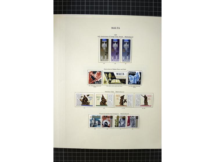 1937/2007, mounted and unmounted mint collection with better stamps including SG 230a, from 1971 on unmounted mint, good cond
