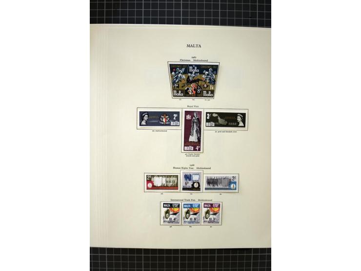 1937/2007, mounted and unmounted mint collection with better stamps including SG 230a, from 1971 on unmounted mint, good cond